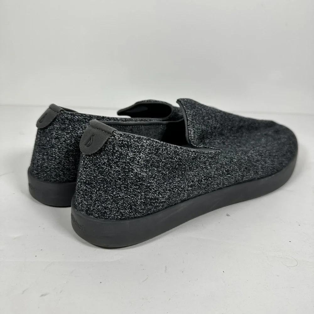 Allbirds Wool Loungers Shoes Men's 12 Gray‎ Black Merino Loafer Slipper Slip On